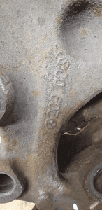 Zwrotnica lewy przód przednia lewa Mercedes W209 W203 7