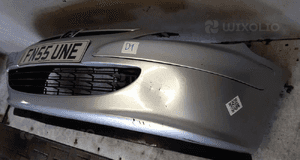 Zderzak przód przedni peugeot 307 ezrc srebrny 3