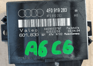 Audi A6 C6 moduł sterownik parkowania PDC 4F0919283 4F0919283F  4F0919283L 1
