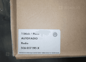 Radio RCD 510 Volkswagen 5C6057195X 5C6035195 5