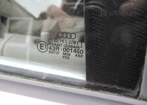 Drzwi tylne tył prawe lewe audi A8 D2 lift LZ5L 1999-2002 3