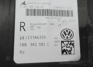 Lampa przednia przód prawa vw tiguan ii 2 allspace 5NN 2016- 19