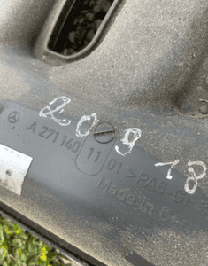 mercedes 1,8 kompressor clk c e slk m271   kolektor  ssący 2