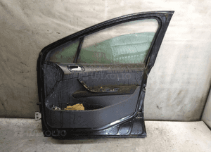 Drzwi przód przedni prawe peugeot 407 exld czarne sedan kombi 4