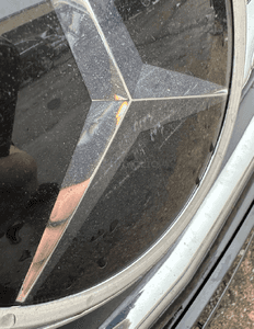 MERCEDES 447 V klasa grill atrapa distronic pod radar  oryginał 3