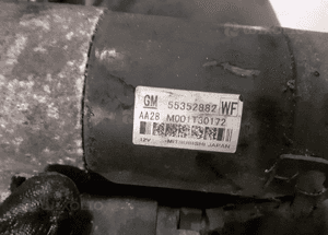 ROZRUSZNIK OPEL ASTRA H  ZAFIRA B  VECTRA C  INSIGNIA A  SAAB 2.0 CDTI 55352882 WYSYŁKA! 4