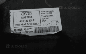 Obudowa filtra powietrza audi A6 A7 4G 2012-2018 3