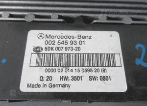 Skrzynka moduł sterownik sam mercedes c-klasa W203 0025459301 4