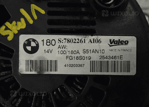 ALTERNATOR BMW 2,0 D N47 7802261 3