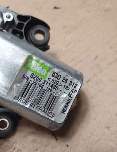 SILNICZEK WYCIERACZKI TYŁ RENAULT CLIO III nr 53026312 4