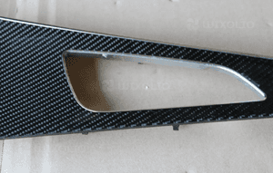 Listwa ozdobna dekor drzwi prawych carbon audi A6 C7 RS6 2014 6