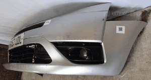 Zderzak przód przedni citroen C4 grand picasso ezrc srebrny halogeny 3