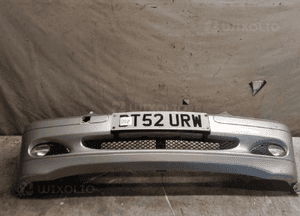 Zderzak przód przedni mercedes benz W203 c klasa 744 srebrny halogeny 1
