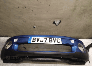 Zderzak przód przedni mini cooper niebieski błękitny halogeny 1