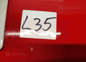 Zderzak przód przedni do kia picanto R1 czerwony 2
