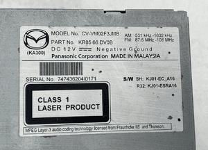 RADIO MAZDA CX-5 KR8566DV0B 11-17 TUNER 9