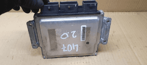 Sterownik komputer silnika Peugeot 407 2.0 HDI 9663548180 9663556280 3