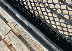 Zderzak przód przedni mercedes c W205 lift fl  kratka spoiler ślizgi cały 6