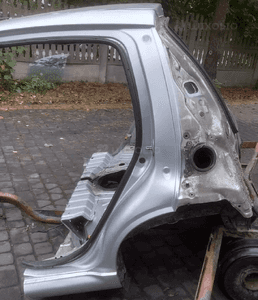 Citroen C1 Peugeot 107 błotnik  tył tylny prawy lewy 2