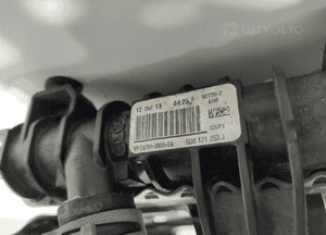 Dodatkowa chłodnica wody golf vii gti 2.0 tfsi 5Q0121253J 5Q0121093CT 12-16 8