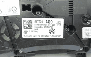 Licznik zegary vw sportsvan 517 70008KM 517920750D 6