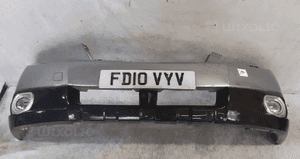Zderzak przód przedni subaru legacy outback 98-02 halogeny spryskiwacze xenony srebrny 1