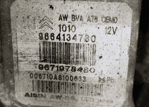 SKRZYNIA BIEGÓW AUTOMAT Citroen C5 III 1,6THP C4 DS4 Peugeot 3008 127tyśkm 10