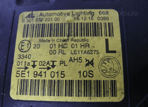 Skoda octavia iii 5E1 zwykła idealna lampa przednia lewa przód 4