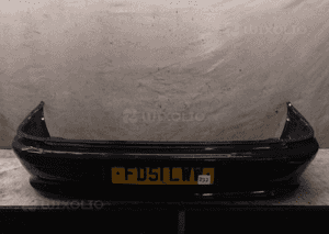 Zderzak tył tylny peugeot 607 exl exld czarny pdc czujniki 1