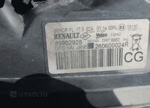 Renault scennic iii lampa przód lewa prawa 5
