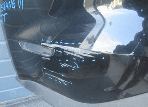 Zderzak tylny tył ford mustang vi 6 gt lift 2017- 18