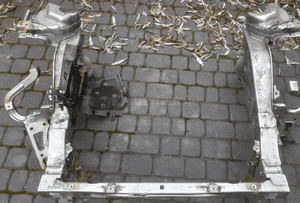 Alfa Romeo 147 podłużnica ćwiartka przód przednia prawa lewa 2