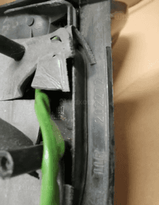 Lusterko prawe elektryczne VW Polo 6N Europa 5PIN 6