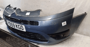 Zderzak przód przedni do citroen C4 grand picasso halogeny niebieski kgqc 3