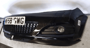 Zderzak przód przedni opel astra h 3 iii gtc Z20R czarny halogeny słaby stan ! 3