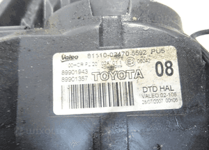 toyota AURIS 1 I lampa lewa przód soczewka 81150-02460 10