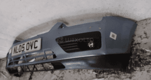 Zderzak przód przedni ford focus MK.2 ii Z3 błękitny  halogeny 3