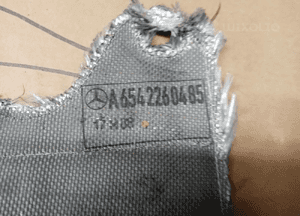 Osłona termiczna Mercedes E-Klasa W213 2.0 CDI A6542260485 4