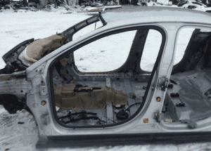 Citroen C5 iii próg lewy słupek sedan 2