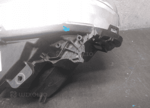 Lampa przód lewa peugeot 208 lift soczewka led 9822690480 3