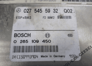Sterownik moduł esp bas mercedes 0275455932 radom 2