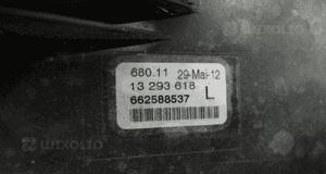 Opel astra iv 4 halogen lewy 3