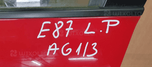 Drzwi lewy przód przednie lewe BMW I E87 A61 A61/3 8