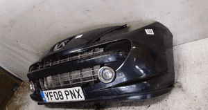 Zderzak przód przedni do peugeot 207 urban move halogeny exl exld czarny 4