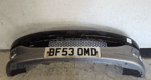 Zderzak przód przedni do peugeot 206 eza szary halogeny 1