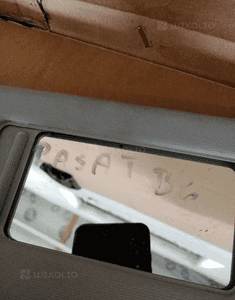 Osłona przeciwsłoneczna prawa pasażera VW Passat B6 3C0857552AB 2
