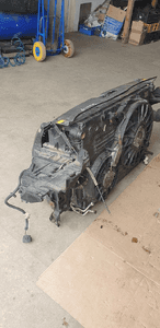 Pas przedni kompletny chłodnice wentylatory belka VW Touareg 7L 3.0 TDI Automat 7