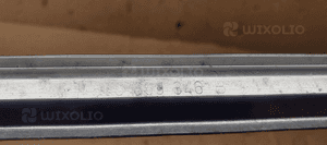 Listwa szyby prawy tył chrom Audi A5 8T0853346B 4