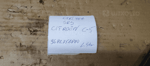 Kurtyna Airbag poduszka lewa Citroen C5 III 9682751880 7