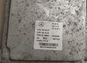 STEROWNIK SILNIKA A6519000601 A6519019400 MERCEDES 2